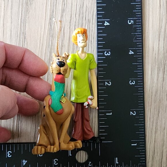 Vintage Scooby Doo Shaggy Christmas Ornament 3 5/8" Stocking Hanna Barbera 2000 - Picture 6 of 8